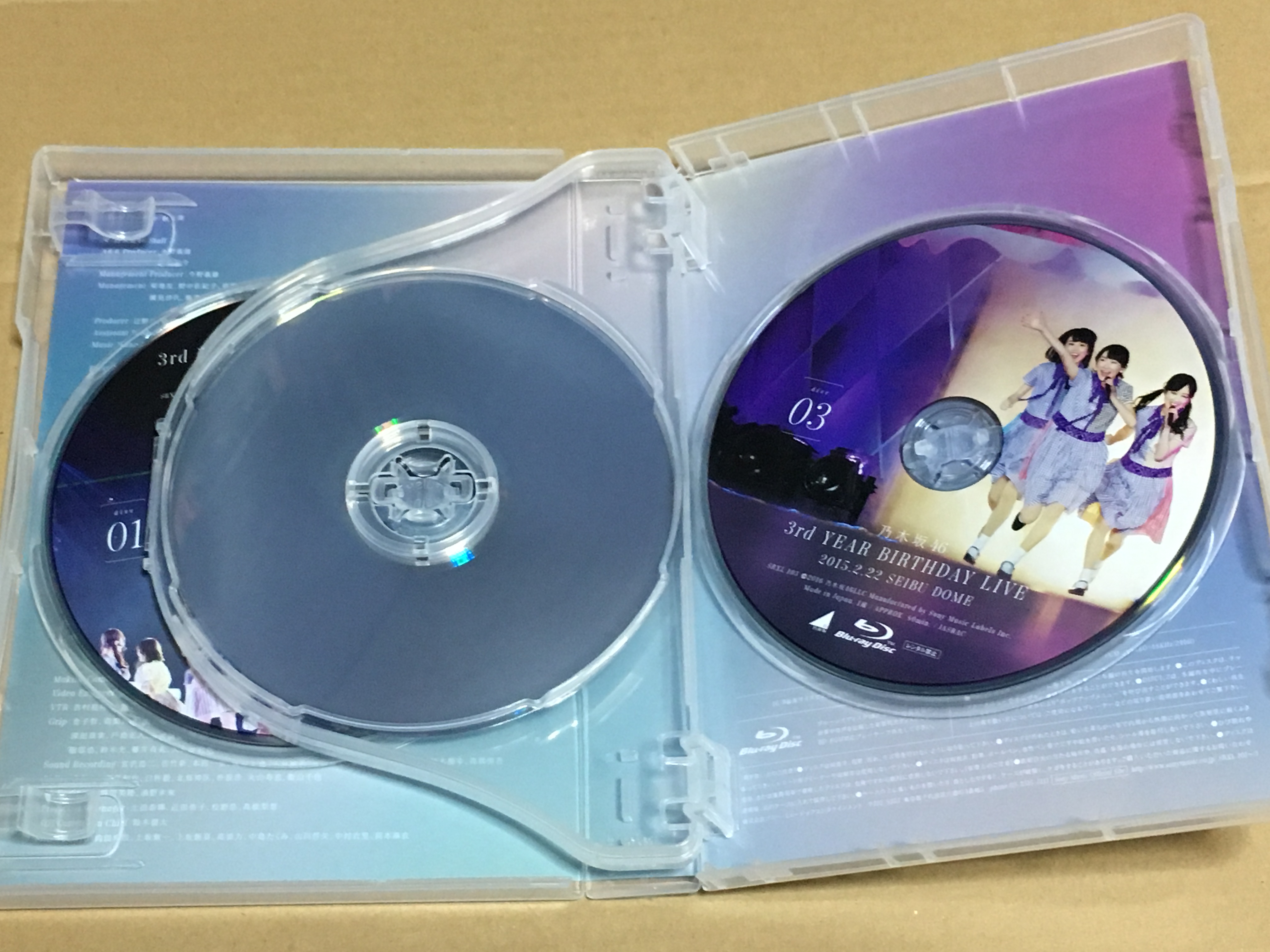 乃木坂46 3rd YEAR BIRTHDAY LIVE 2015.2.22 SEIBU DOME(Blu-ray)の